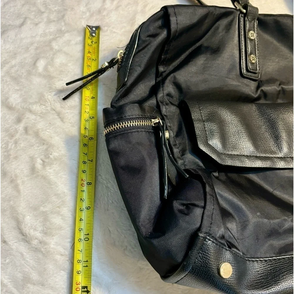 Travanti Laptop Bag Black Gold Hardware Red Interior Large Work Tote Travel